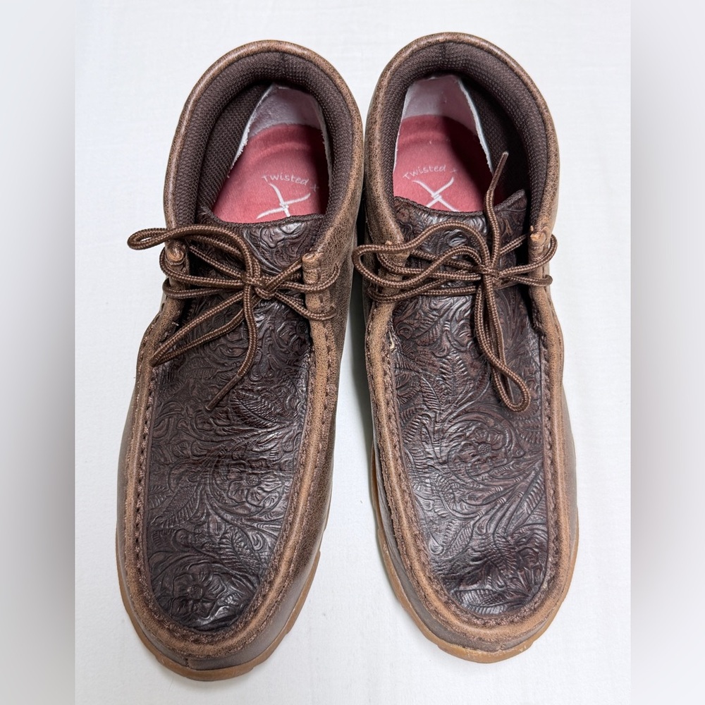 Twisted X Men's Dark Brown Embossed Boots
